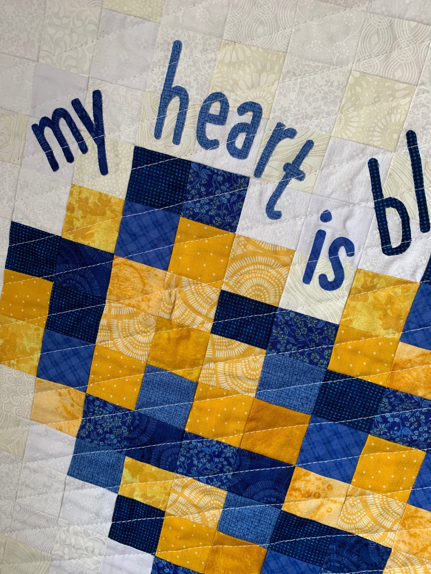 My Heart is Blue & Gold