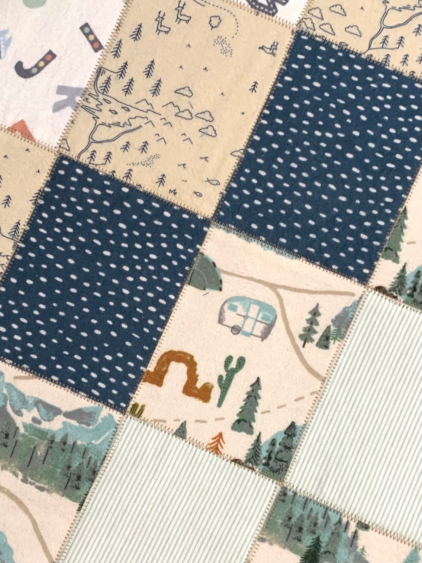 Design Your Own Patchwork Baby Quilt — The Luca Quilt