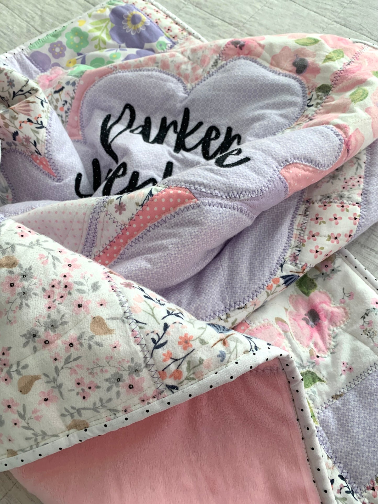 Design Your Own Patchwork Baby Quilt — The Parker Quilt