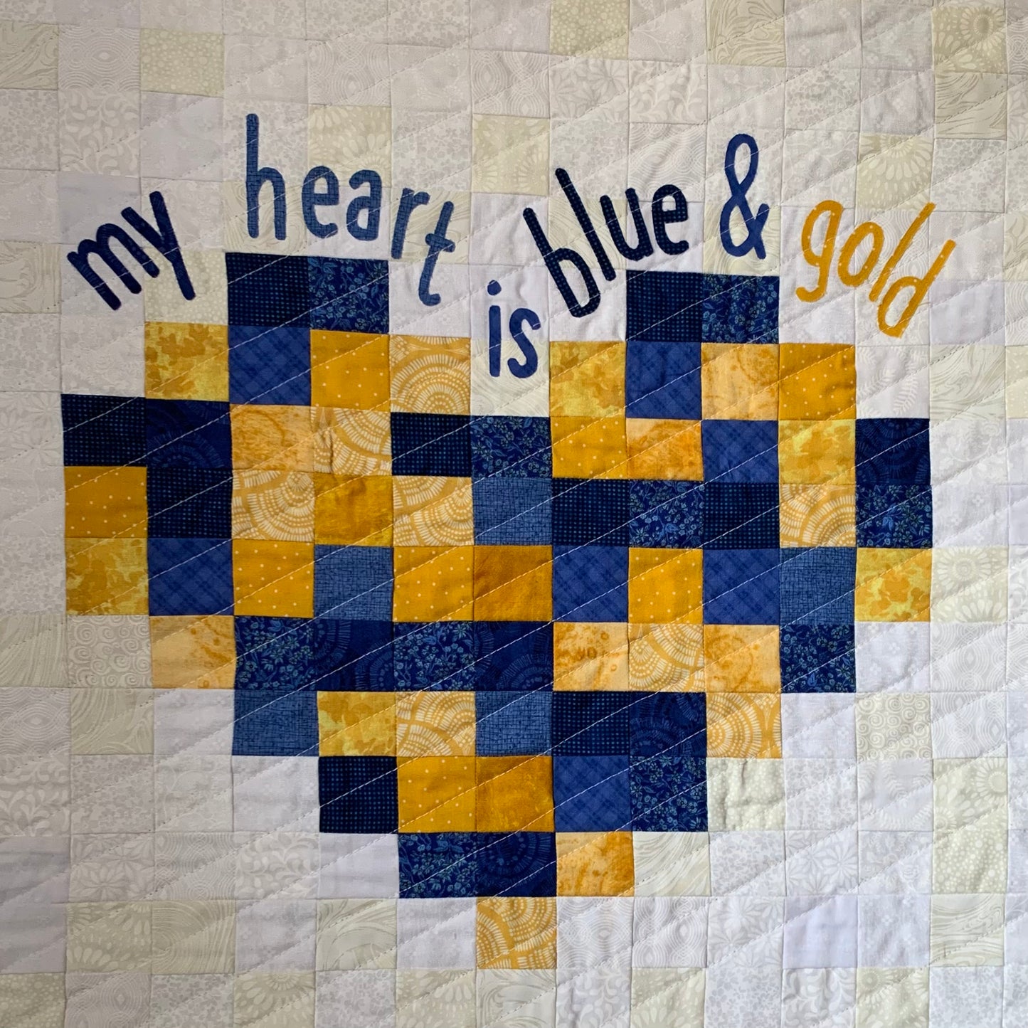 My Heart is Blue & Gold