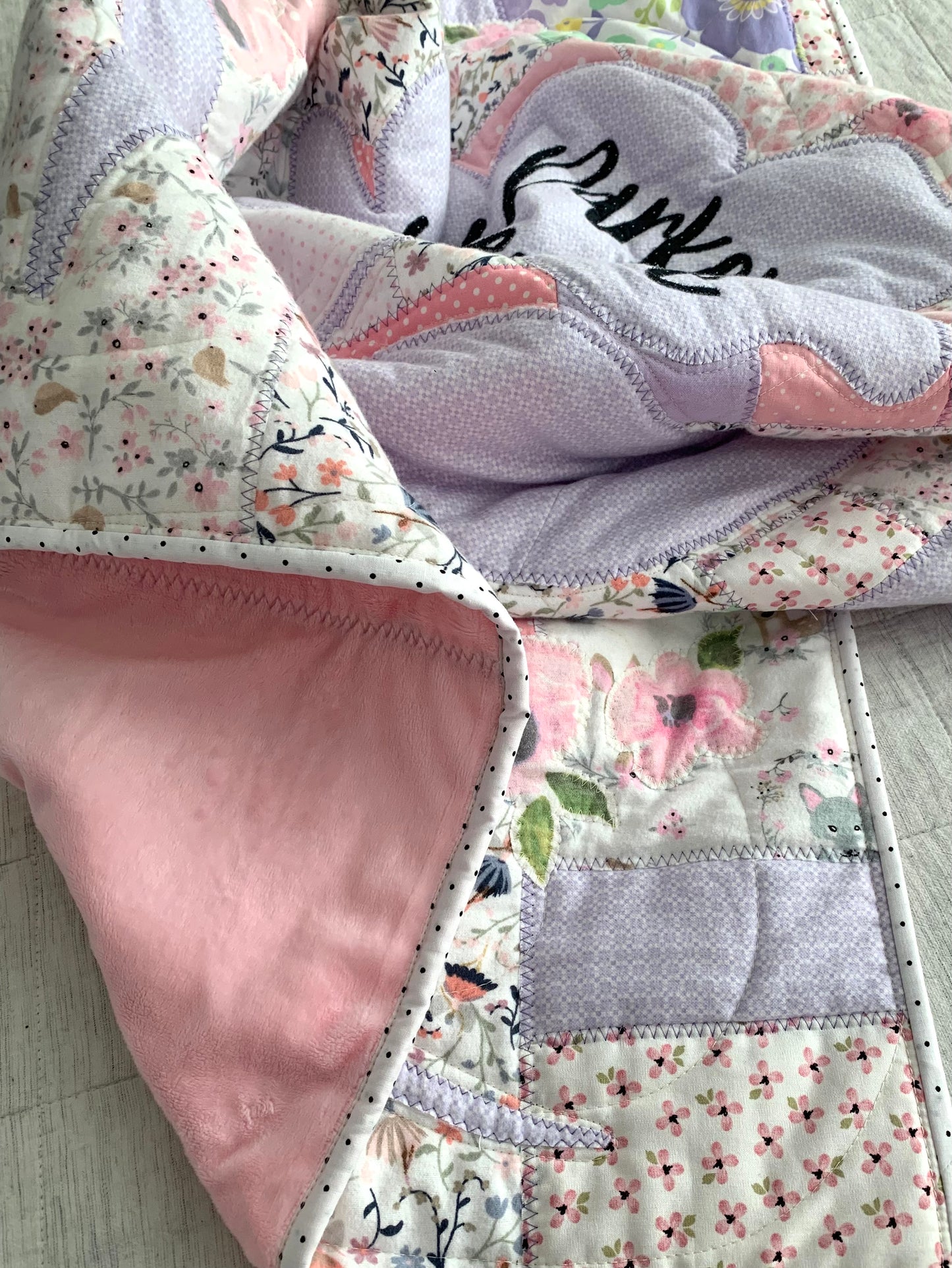 Design Your Own Patchwork Baby Quilt — The Parker Quilt
