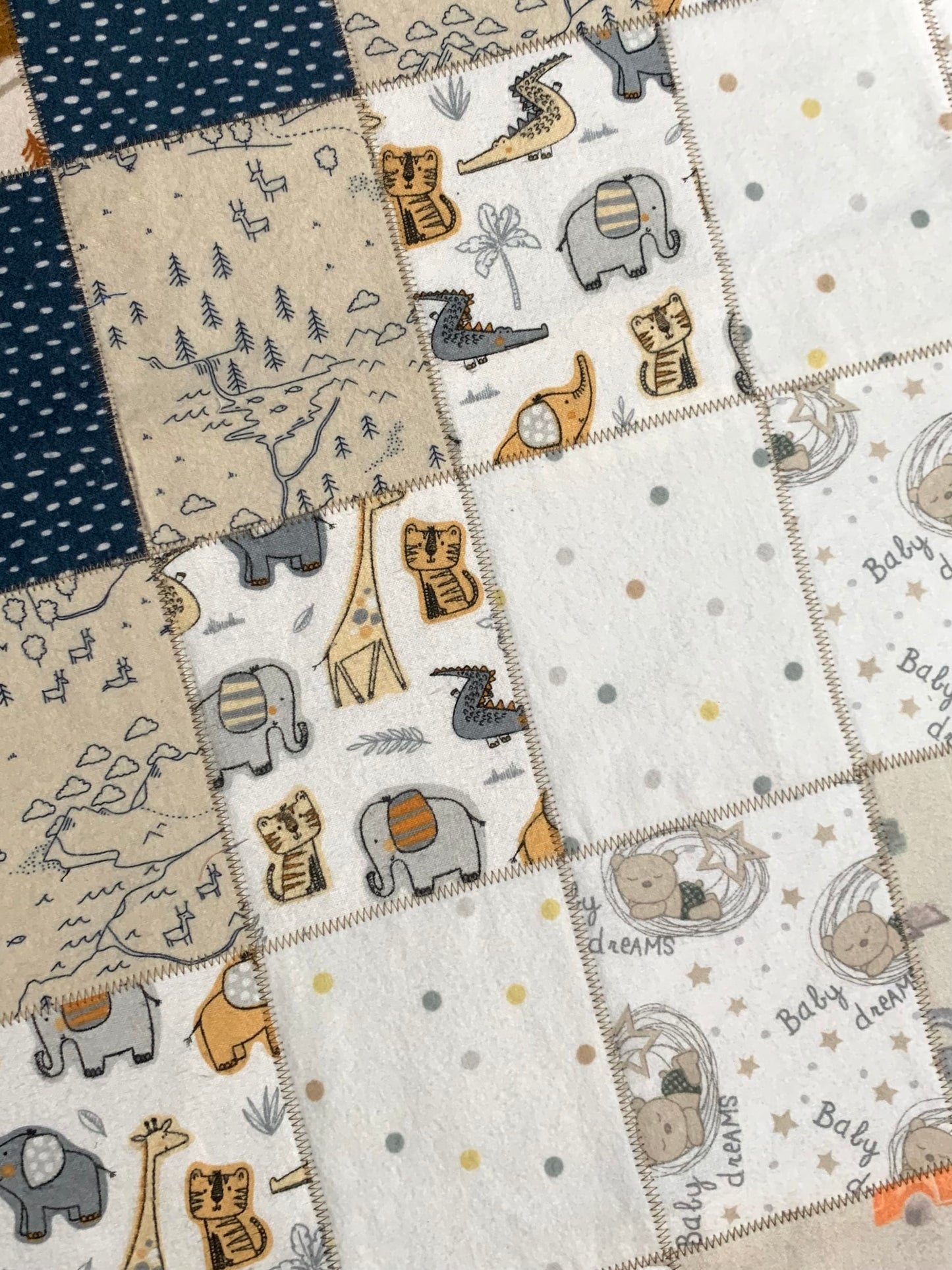 Design Your Own Patchwork Baby Quilt — The Luca Quilt