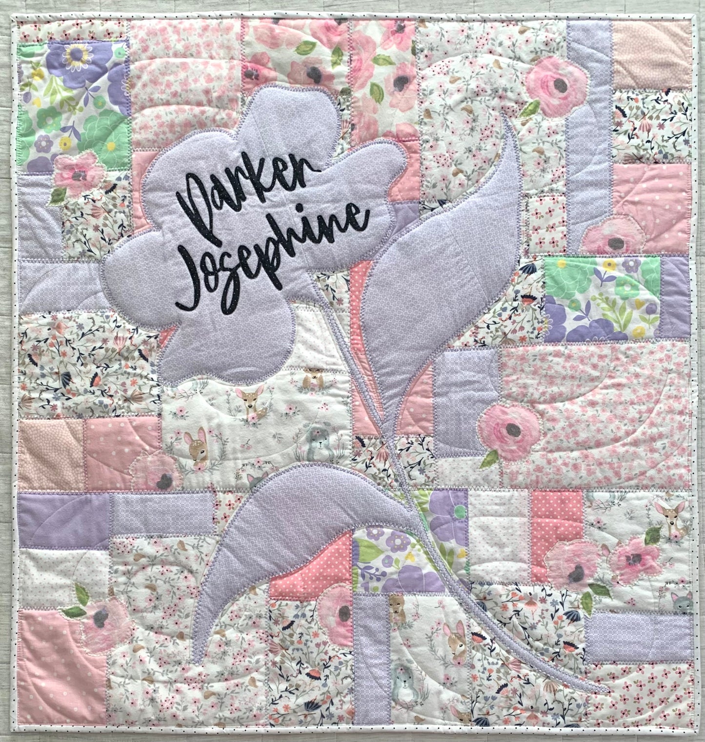 Design Your Own Patchwork Baby Quilt — The Parker Quilt