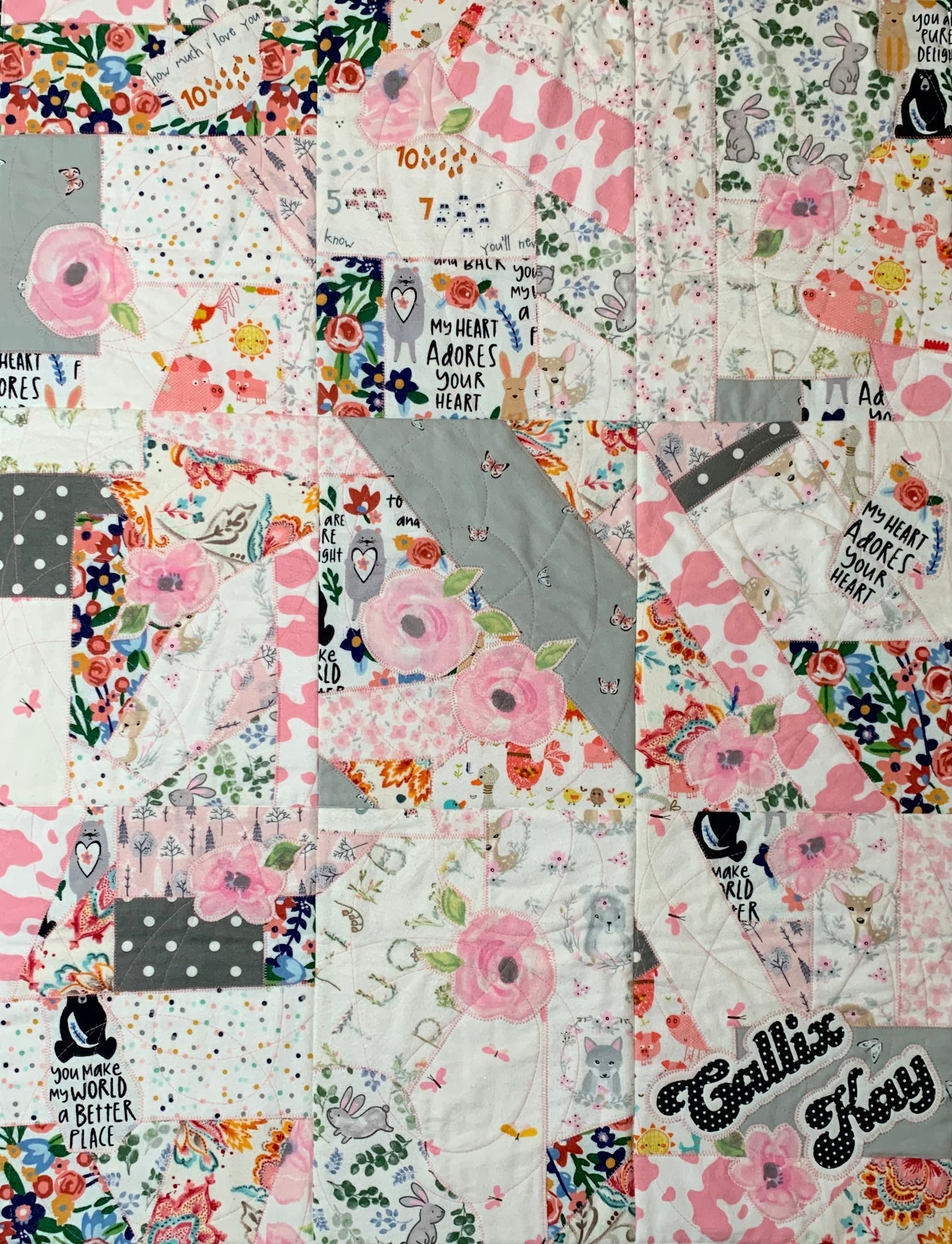 Design Your Own Patchwork Baby Quilt — The Callix Quilt