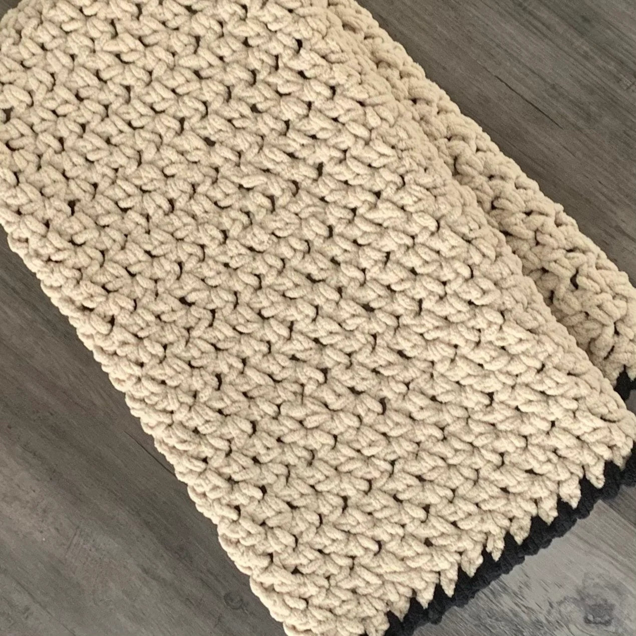 Chunky Crochet Baby Blanket