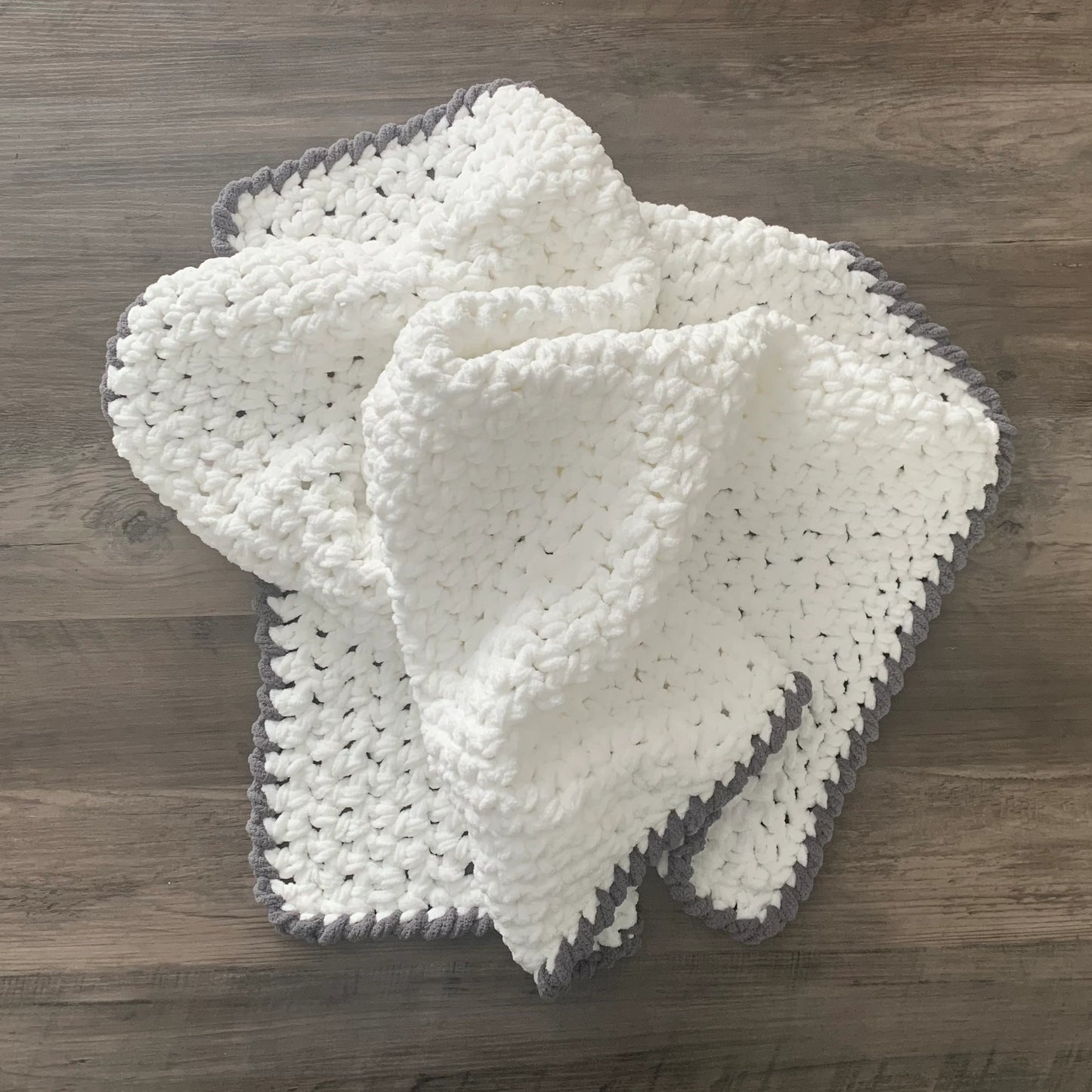 Chunky Crochet Baby Blanket