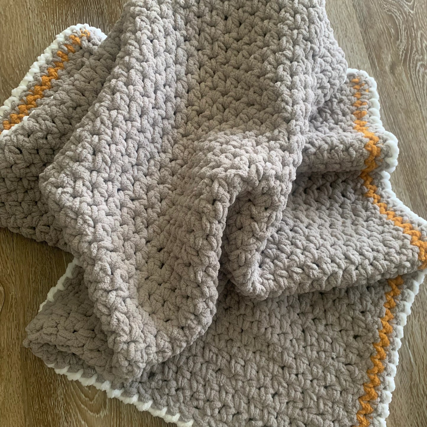 Chunky Crochet Baby Blanket